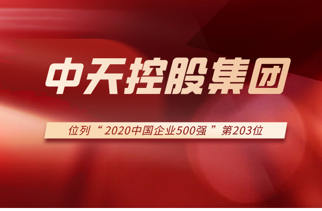 快盈lll集团列2020中国企业500强第203位！